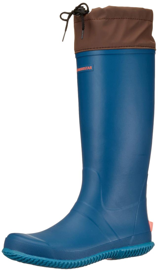 ムーンスター レインシューズ ラバーブーツ 機能性カップインソール 21~26cm レディース RLS01 オーシャン 21.0cm 2Eの通販は