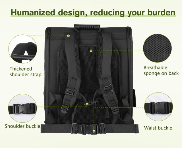 Pecute ペット キャリーバッグ 犬 猫 ウサギ リュック 拡張可能 2WAY