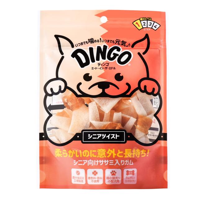 DINGO シニア32袋 ディンゴ (Dingo) 犬 おやつ ミート・イン・ザ・ミドル シニア・ミルク