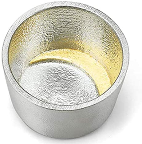 【 能作 和紙でラッピング 】 月の酒器 金箔 ぐい呑 2個セットの通販は