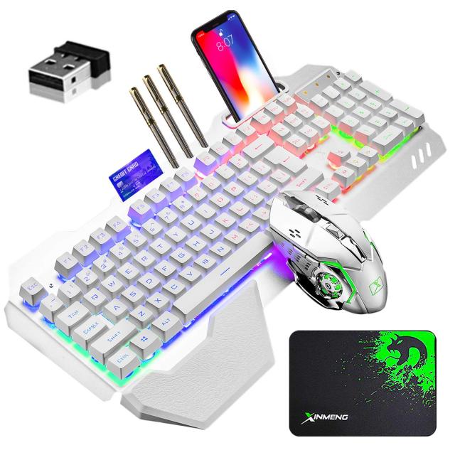 キーボード マウス セット ゲーミング LED バックライト 7色 usb