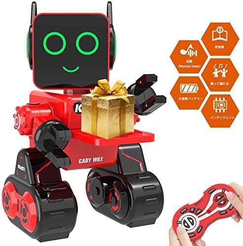 【送料無料】OKK 電動ロボット おもちゃ 音楽 ダンス 話し 人型ロボット 電子玩具 USB充電 ロボット 子供誕生日 プレゼント 卒業祝い ギ