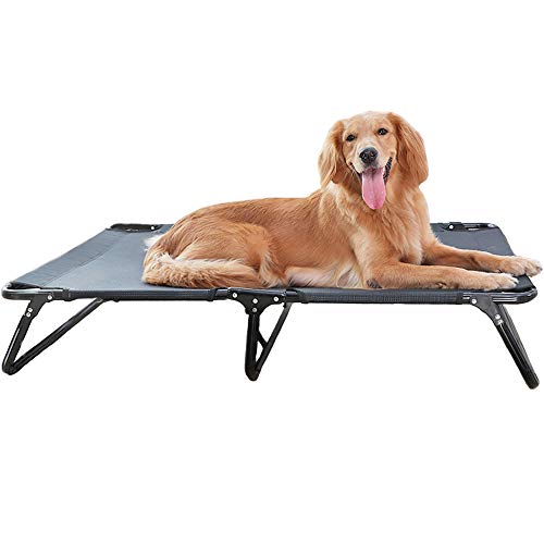 ペットベッド 脚付きコット型 猫/犬ベッド ベッドクッション 耐噛み 耐汚れ素材 室内室外用 通年利用 マット付き 取り外し可 洗える 携帯の通販は 5,306円