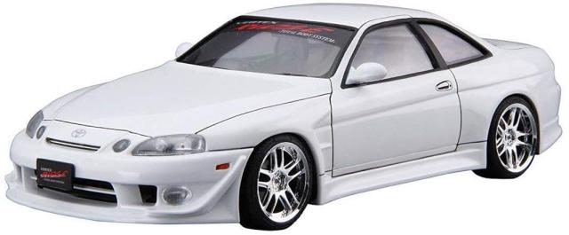 青島文化教材社 1/24 ザ・チューンドカーシリーズ No.56 トヨタ VERTEX JZZ30 ソアラ 1996 プラモデル