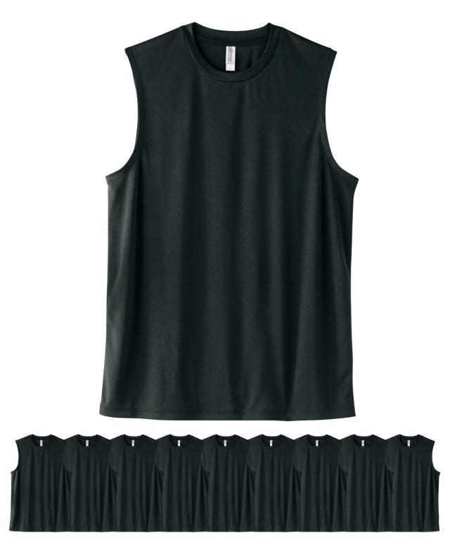 グリマー 00353-AIN 3.5オンス インターロック ドライ ノース リーブ 10枚セット メンズ (ブラック,3L)