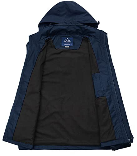 YSENTO メンズ アウトドアジャケット 防風ジャケット ウォーキングウェア 脱着式フード 釣り 登山 ジャケット バイク ジャケット スポの通販は
