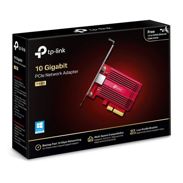 TP-Link 10Gbps LANカード PCI-E アダプター ネットワークカード TX401_5