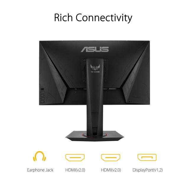 ASUS ゲーミングモニター TUF Gaming VG259QM 24.5インチ/280Hz/フルHD/IPS/1ms/HDR/HDMI×2,DP/G-SYNC Compatible/ELMB/スピーカー/国内の通販は