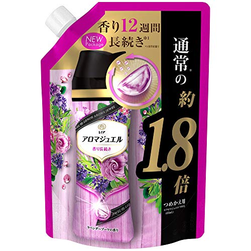 レノア ハピネス アロマジュエル 香りづけ専用ビーズ ヘビロテ服も新鮮な香り長続き ラベンダーブーケ 詰め替え 大容量 約1.8倍(805mL) 1の通販は 5,350円