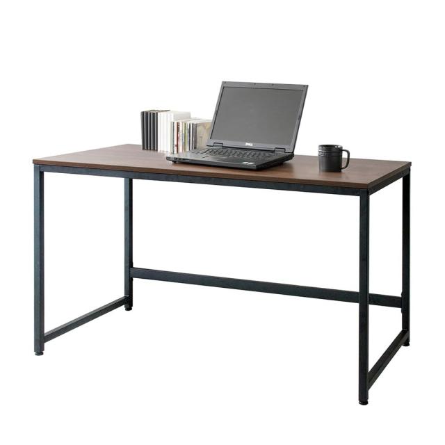 アイリスプラザ パソコンデスク デスク オフ ィス 机 PCデスク テレワーク 幅120？ PCDES-120 ブラック/ブラウンの通販は