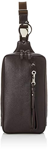 ピーアイディー ワンショルダーバッグ セルヴァ PAP205 レザーワンショルダーバッグ メンズ チョコ