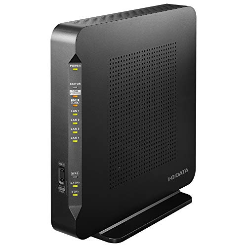 アイ・オー・データ WiFi 無線LAN ルーター 有線LAN10Gbps 11ax 最新規格 Wi-Fi6 AX3600 2402+1150Mbps IPv6 3階建/4LDK/32台 PS5 日本メの通販は