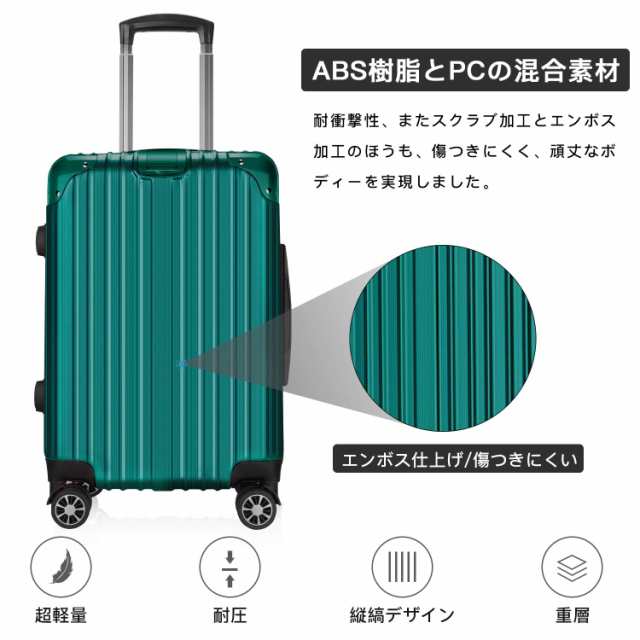 VARNIC スーツケース キャリーバッグ キャリーケース 機内持込