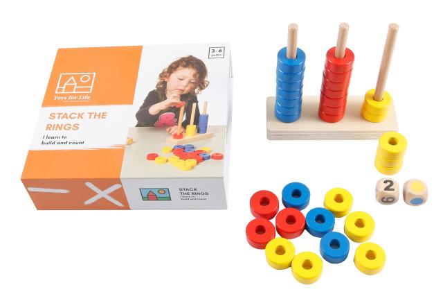 ボーネルンド トイズ・フォー・ライフ (Toys for Life) リング・タワー 3歳頃から TF0107の通販は