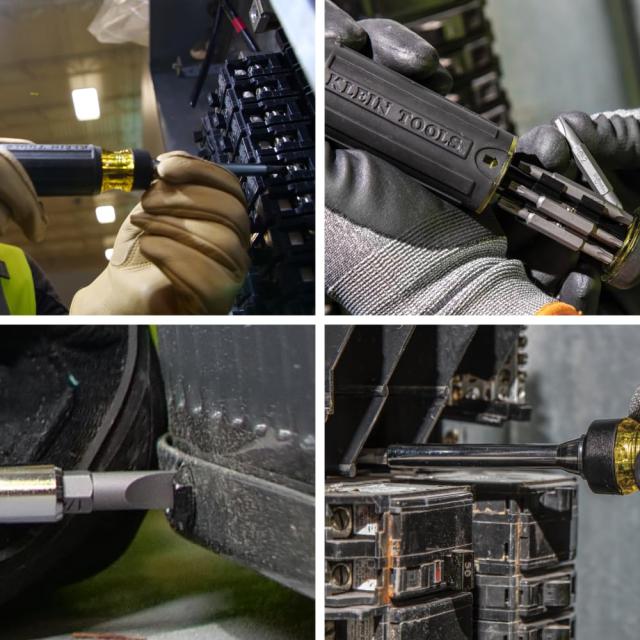 KLEIN TOOLS (クラインツールズ) マルチビットラチェットドライバー