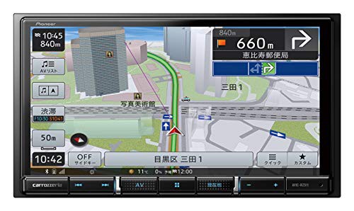 Pioneer パイオニア カーナビ AVIC-RZ511 7インチ 2D(180mm) 楽ナビ 無料地図更新 フルセグ Bluetooth USB HDMI HD画質 カロッツェリア