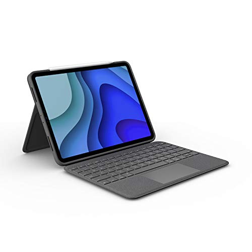 ロジクール iPad Pro 11インチ 第4世代 第3世代 第2世代 第1世代 対応 トラックパッド付き キーボードケース Folio Touch iK1175BKA Smarの通販は