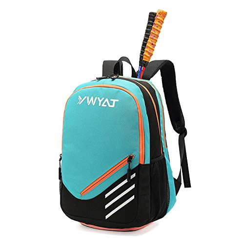 FMAFN テニスラケットバッグ バドミントン リュック バックパック ケース スポーツ ラケット2本収納 靴収納 旅行用 多機能型 防水素材 持