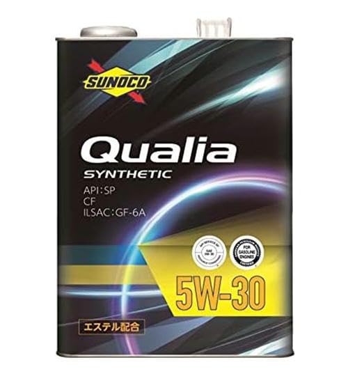 スノコ(Sunoko) SUNOCO(スノコ)Qualia(クオリア)エンジンオイル5W-30 4L エステル配合の通販は 5,292円