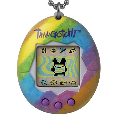 Tamagotchi Original (たまごっちオリジナル) 電子ゲーム - スプリングストライプ 日本語ではない場合があります