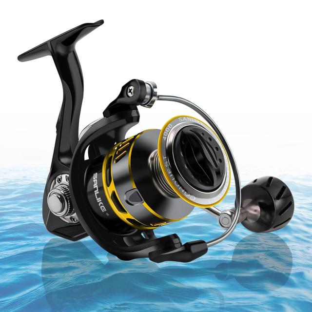 [送料無料]サンライク（SANLIKE) スピニングリール エギングリール 15KGドラグ力 5.2の通販は