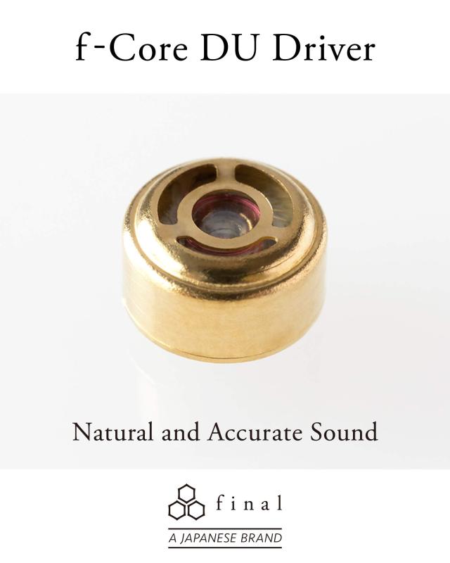 final A3000 日本オーディオブランド・高精度ダイナミックf-CORE DUドライバ・IEM型・2ピンコネクター・有線OFC 3.5mm・イヤホン イヤフ