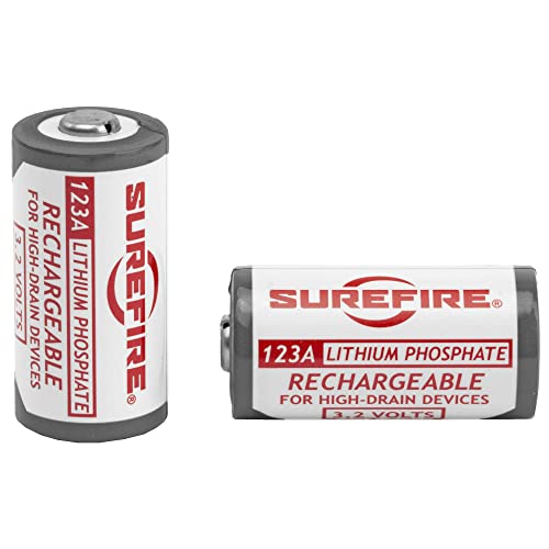 シュアファイア TWO LFP123 LI-FE-PH RECHARGEABLE CELLS, CARDED