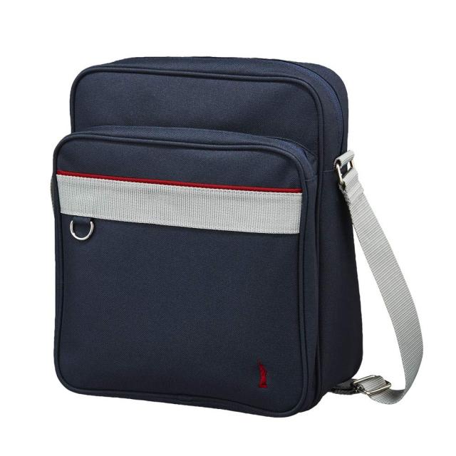 [イーストボーイ] ショルダーバッグ 209079 レディース ネイビー×レッド(580) 1