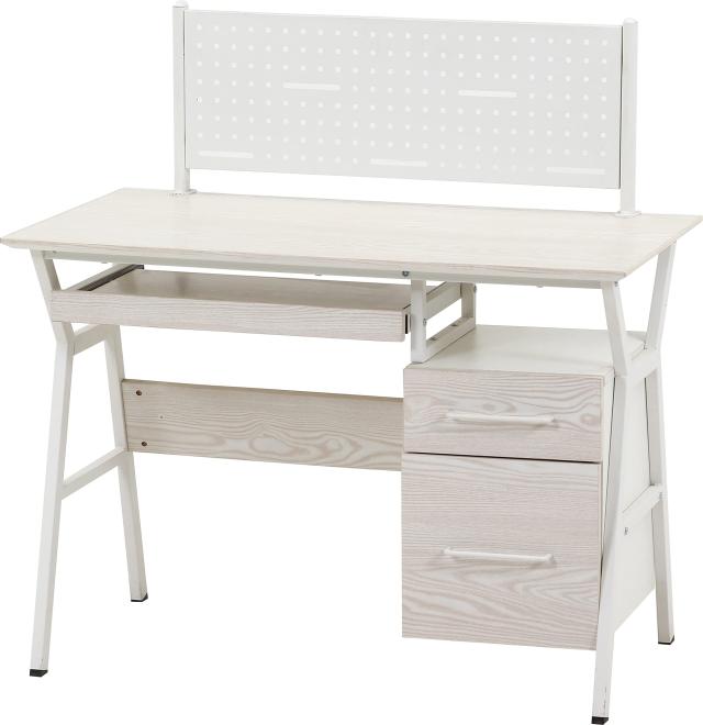不二貿易(Fujiboeki) デスクパネル 幅80.5×奥行6.5×高さ36.5cm ホワイト スチール製 マグネット 使用可能 クレバー 18577