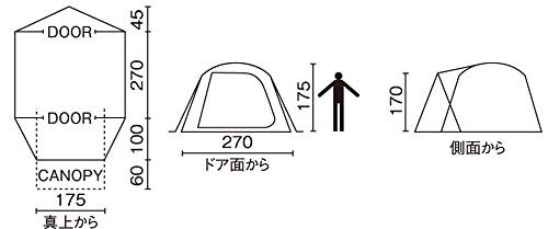 コールマン(Coleman) テント BCクロスドーム 270 グリーン 4〜5人用 2000038429の通販はau PAY マーケット - GR  ONLINE STORE au PAY マーケット店 | au PAY マーケット－通販サイト