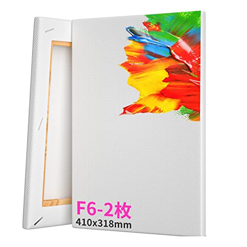 お値下げしました 油絵 キャンバス 6枚セット(F8• 2枚/ F10•4枚