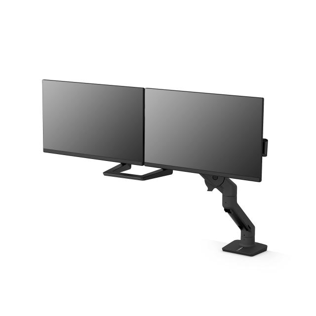 ERGOTRON エルゴトロン HX デスク デュアル モニターアーム 2画面 マットブラック 32インチ(4.5~15.9kg)まで VESA規格対応 45-476-224_3