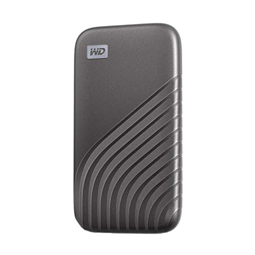 ウエスタンデジタル(Western Digital) WD ポータブルSSD 4TB グレー 