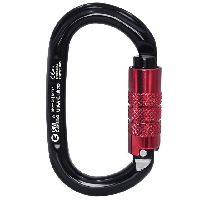 GM CLIMBING ヒッチ スラックテンディング プーリー キット 25kN マイクロプーリー レッド ＆ 8mmプルージック ＆ 27kN O型ロッキングカラ_6