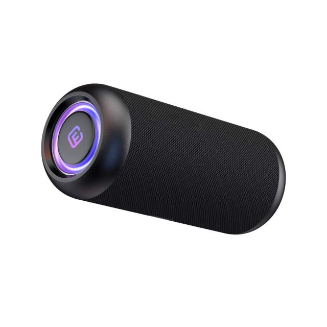 40s スピーカー Bluetooth 防水 SDカード ブルートゥーススピーカー 重低音 大音量 ステレオ 長時間 防塵 LED 光る ワイヤレス ポータブの通販は 12,647円