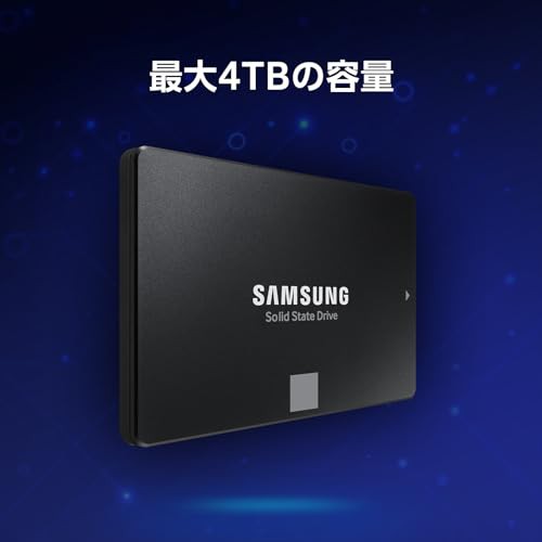 Samsung 870 EVO 2TB SATA 2.5インチ 内蔵 SSD MZ-77E2T0B/EC 国内正規