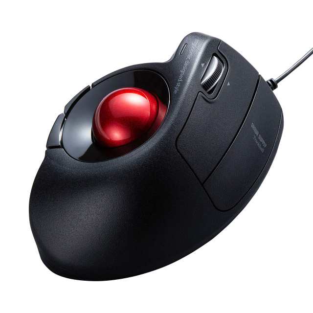 サンワサプライ(Sanwa Supply) 有線エルゴトラックボール MA-TB177BKの通販は