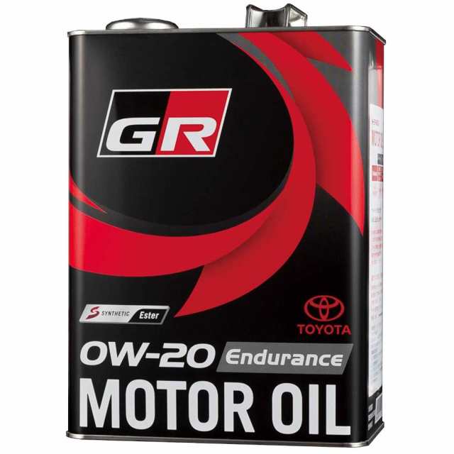 TOYOTA GAZOO Racing トヨタ純正 GR MOTOR OIL Endurance 0W-20 4L エンジンオイル 08880-13505