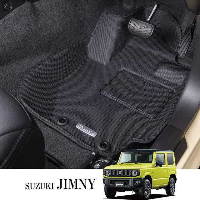 クラッツィオ(Clazzio) フロアマット 立体タイプ 1台分セット ジムニー/ジムニーシエラ AT車 JB64W / JB74W H30(2018)/7~ NEWラバータイ_3
