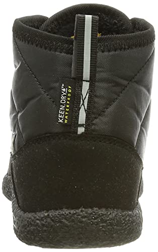 キーン スニーカー HOWSER II CHUKKA WP(15.0~23.5cm) ハウザー ツー チャッカ ウォータープルーフ キッズ BLACK/BLACK 17.0 cm