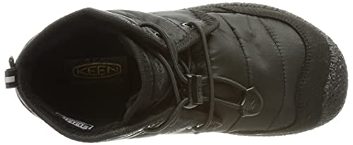 キーン スニーカー HOWSER II CHUKKA WP(15.0~23.5cm) ハウザー ツー チャッカ ウォータープルーフ キッズ BLACK/BLACK 17.0 cm