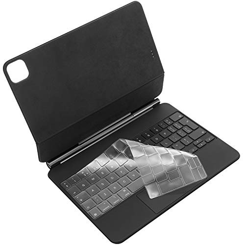 iPad Pro Magic Keyboard TPU材質 キーボードカバー (対応 英語Europe配列 11 インチ) / 保護カバー キースキン キーボード シート (対応