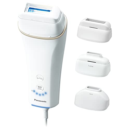 パナソニック 光美容器 光エステ ボディ＆フェイス用 コンパクト ゴールド調 ES-WH77-N