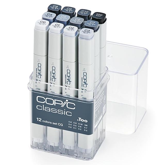 CopicToo コピック クラシック 12色セット CGの通販は 5,501円