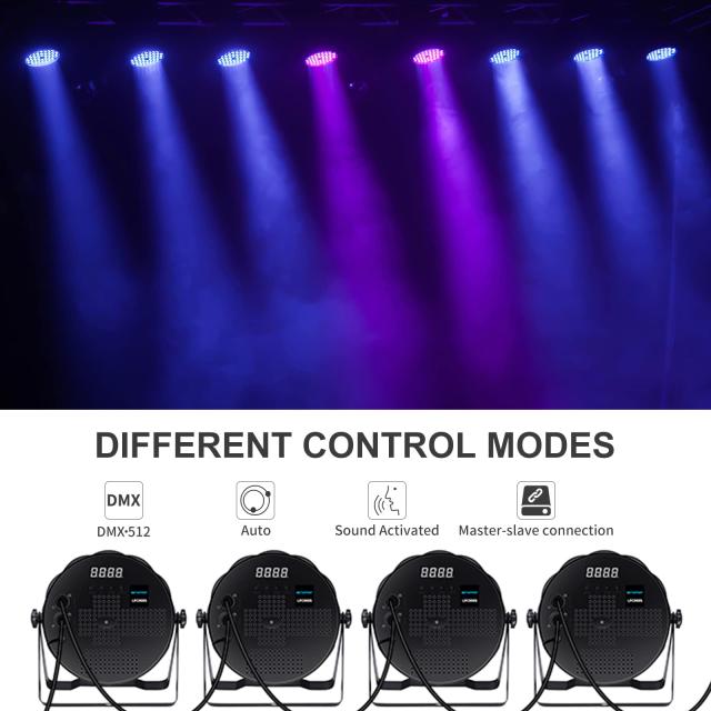 BETOPPER ステージライト 54x1.5W RGBW LED LPC008S 舞台照明 多色変換