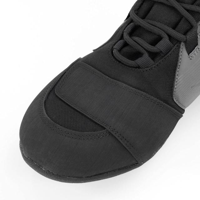コミネ バイク用 ウォータープルーフライディングシューズ BK-088 防水 05-088 Solid Black 24.5 cm_6