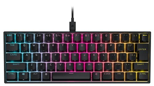 CORSAIR USB-A K65 RGB MINI CherryMX SPEED 日本レイアウト ゲーミングキーボード CH-9194014-JPの通販は