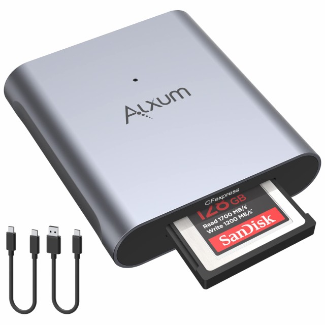 Alxum CFexpress Type B カードリーダー ？USB 3.2 Type C to