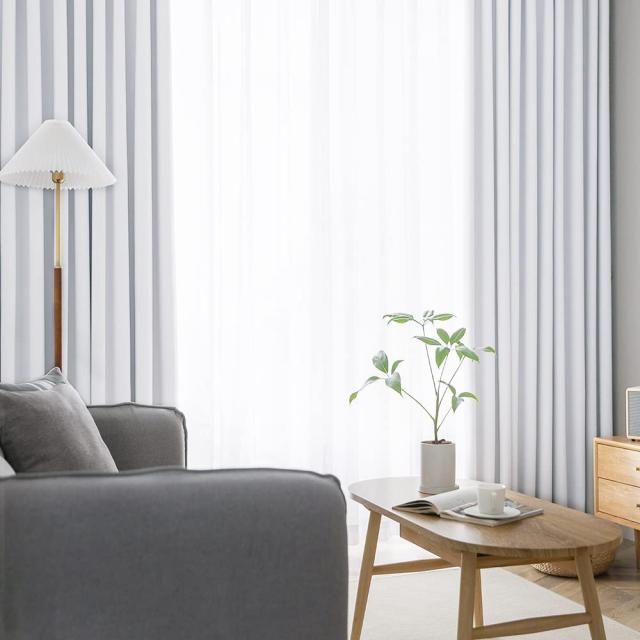 AIFY カーテン 4枚セット 99.9%以上遮光 小窓 ドレープカーテン UVカット 形態記憶加工済み 断熱 節電対策 昼夜目隠し 保温 おしゃれ 洗の通販は