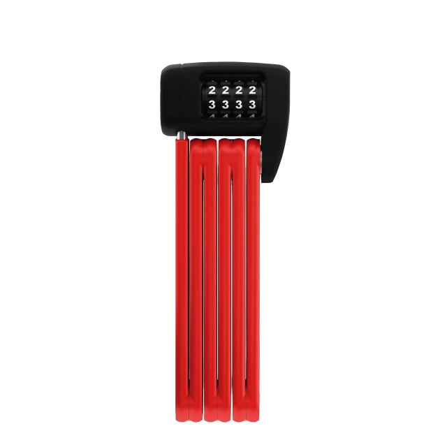 ABUS(アブス) 信頼のドイツ製 自転車 鍵 折りたたみ式 サビに強い 軽量 フォールディングロック ブレードロック ダイヤル式 盗難防止 防